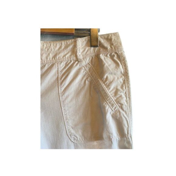 ANN TAYLOR Loft Mid Rise Capri's White US 8 - Picture 7 of 8